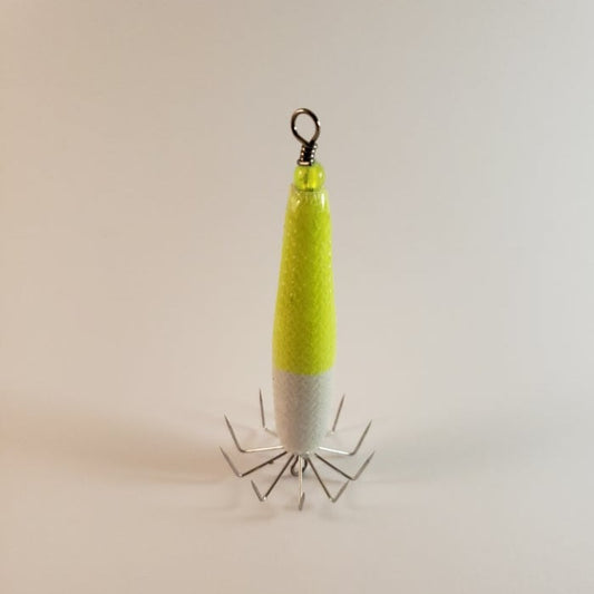 Squid Jig - Yellow Glow